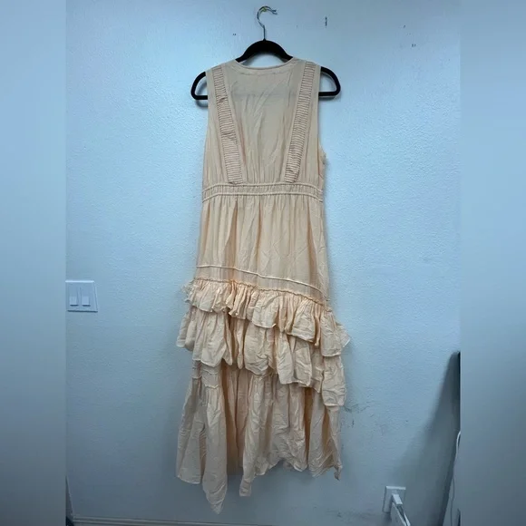 Pretty Feminine LoveShackFancy Maxi Dress Bohemian Country Cottage Endless Style - Picture 5 of 7